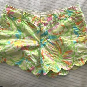 Lilly Pulitzer size 4 Buttercup shorts